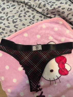 Victoria's Secret Shine Red Thong